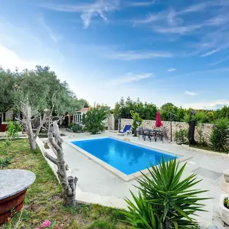 Robinson House With Pool & Seaview فيلة Ždrelac