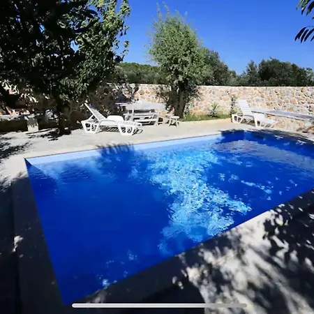 Robinson House With Pool & Seaview Ždrelac